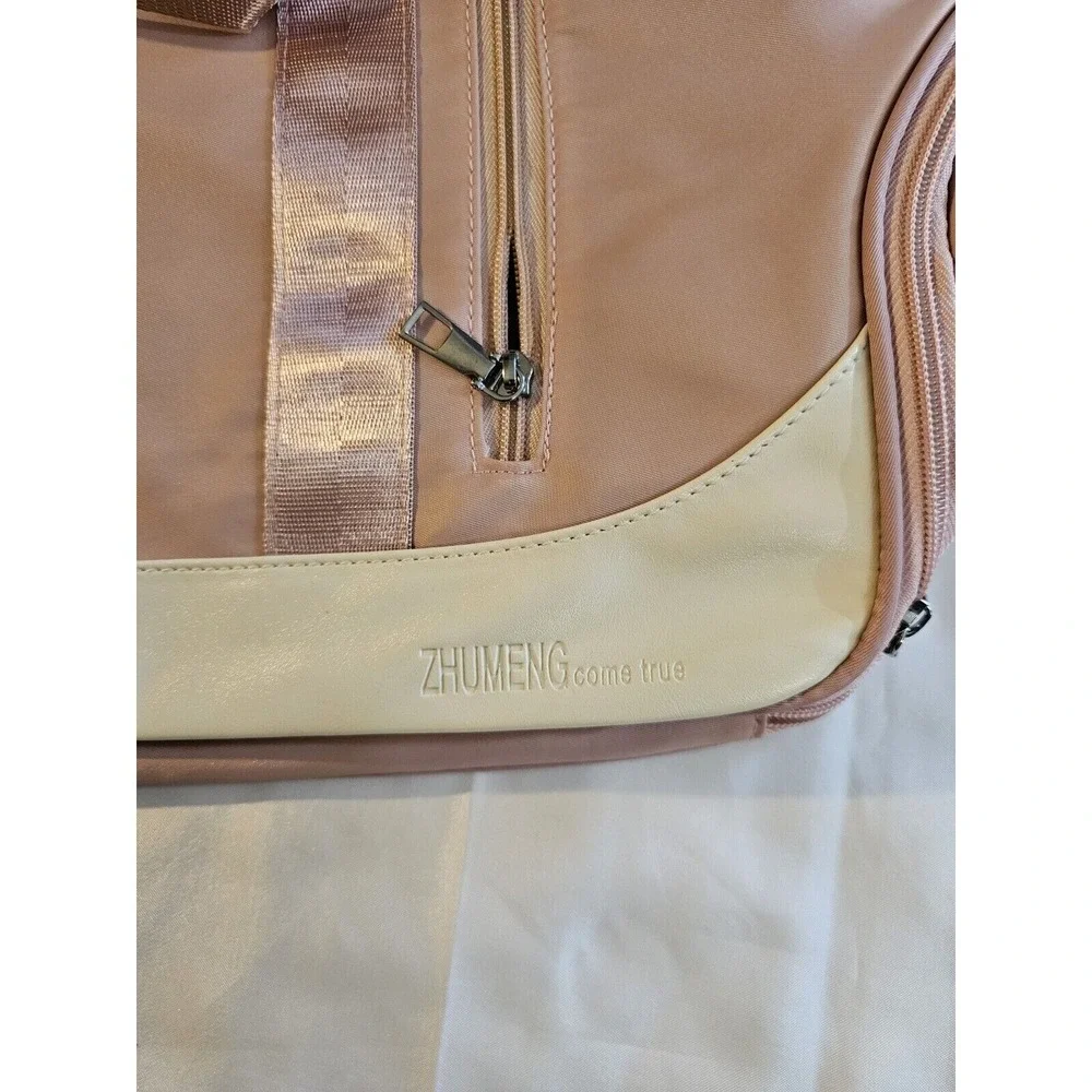 Gym Travel Carry-on Duffel Bag Wet Pocket Shoes Compartment Carry - On Dusty Ros